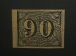 VERTICAL 90 RÉIS, NOVO - CATALOGO 250 UF