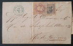 20 R. + 80 R. SOBRE CARTA DE STA. CATARINA P/ RIO COM SAIDA DIA  19 E CHEGADA DIA 22 - MAIS RÁPIDO QUE UM SEDEX HOJE