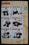 MARSHAL - URSO PANDA - 6 SELOS MINT