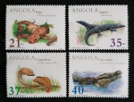 ANGOLA - FAUNA - SÉRIE 4 VALORES MINT
