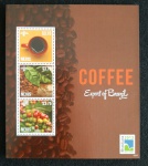 NEVIS - CAFÉ - BRASILIANA 2013 - BLOCO MINT