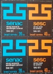 QUADRA DO SELO - 25 ANOS DO SENAC SESC - SETENANT