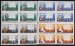 SÉRIE EM QUADRAS - BRASILIANA 79 - III EXPOSIÇÃO MUNDIAL DE FILATELIA