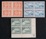C-14/16 SÉRIE COMPLETA EM QUADRAS SEM GOMA - CATALOGO R$ 706
