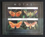 SÃO CRISTOVÃO - MARIPOSAS - BLOCO MINT