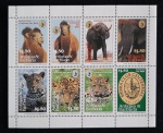ANTIGUA - FAUNA AFRICANA II - MINI FOLHA MINT
