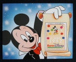 ANTIGUA - EURO DISNEY - BLOCO MINT