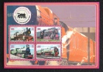 LIBERIA - LOCOMOTIVAS - BLOCO MINT