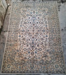 Antigo Tapete Kashan. Med. 354 x 244 cm.
