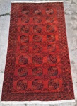 Antigo Tapete persa Afghan. Med. 282 x 163 cm.