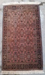 Antigo tapete tabriz 40 Raj. Med. 145 x 82 cm,