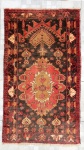 Grande Tapetes persas de oração Hamadan . Med. 153 x 88 cm.