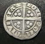 Moeda Estrangeira, INGLATERRA, Reino de Eduardo I, Valor Penny, Período 1272 à 1307, Prata, Peso 1,3 g, Diâmetro 18 mm, Anverso Edwardus Rex Angliae Dominus Hibemiae e no Reverso Civitas London (Cidade de Londres), Soberba.