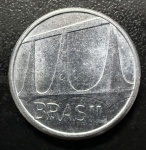 Medalha Comemorativa, Casa da Moeda do Brasil, BRASIL, Aço Inox, Flor de Cunho.