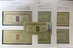 Série Completa, "Dinheiro de Escoteiros", 1º Jamborre Pan-americano - IV Centenário do Rio de Janeiro, Período 17 à 25 de Julho de 1965, Valores 5; 10; 20; 50; 100 e 200 Tamoios, Acompanha a Cédula com Selo e Carimbo da Data do 1º Jamborre - Valor 50 Tamoios, Raridade de Coleção, Flor de Estampas.