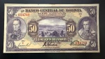 Cédula Estrangeira, BOLÍVIA, Valor 50 Bolivianos, Data 20/07/1928, Série Y, Soberba.