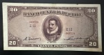 Cédula Estrangeira, CHILE Valor 20 Pesos, Data 24/ XII /1947, Soberba.