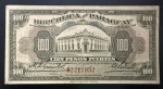 Cédula Estrangeira, PARAGUAI, Valor 100 Pesos Fortes, Lei 25 de Outubro de 1923, Muito Bem Conservada.