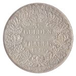 Alemanha, Frankfurt am Maim (cidade livre), 2 Taler (3 1/2 Gulden), 1840 Z. Prata. Dav 640; KM# 326.56361