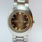 TISSOT - Relógio automático, não funciona. Pulseira: 23mm. Caixa: 4,8cm x 3,9cm, vertical x horizontal, sem contar a coroa. ***ATENÇÃO! ESTE RELÓGIO NÃO POSSUI GARANTIA DE FUNCIONAMENTO. Produto sendo vendido conforme ESTADO, testado, ou não, diz respeito apenas ao momento da catalogação. Recomenda-se revisão.*** Se necessário, solicitar mais fotos, vídeos ou perguntas para análise via e-mail reidaantiguidade@gmail.com, Obrigado pela visita!