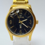 TECHNOS - Relógio quartz, não testado. Pulseira: 24mm. Caixa: 4,3cm x 4,4cm, vertical x horizontal, sem contar a coroa. ***ATENÇÃO! ESTE RELÓGIO NÃO POSSUI GARANTIA DE FUNCIONAMENTO. Produto sendo vendido conforme ESTADO, testado, ou não, diz respeito apenas ao momento da catalogação. Recomenda-se revisão.*** Se necessário, solicitar mais fotos, vídeos ou perguntas para análise via e-mail reidaantiguidade@gmail.com, Obrigado pela visita!