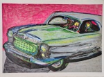 Rubens Gerchman, Série Beijo, gravura, tiragem 3/50, 79x107cm, sem moldura