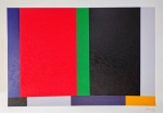 Eduardo Sued, Geométrico, gravura, tiragem 39/120, 2009, 70x100cm