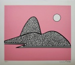 Carlos Furtado, Pão de Açúcar, gravura, tiragem 29/100, 30x35cm, sem moldura