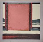José Paulo Moreira da Fonseca, Janela, gravura, tiragem 66/180, 66x66cm, sem moldura, bordas com avaria