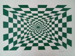 Kleber Ventura, Infinito Verde, gravura, 8/25, 50x70cm, sem moldura