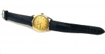 Vintage Coleção, Decoração, Exótico Relógio Jane Watch 17J 1950/ 60`s, Octagonal Folheado em Ouro, medindo 34mm de diâmetro, Funcionando, Algarismos Arábicos, Segundeiro Central, Fundo em aço de Rosca, Máquina original funcionando, sem revisão recente. Pulseira semi nova em couro.