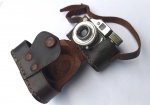 Vintage Coleção, Decoração, Famosa Câmera Espiã época Guerra Fria, Hit Japan, Funcional, com pátinas do tempo. Estojo em couro. Sem revisão recente.