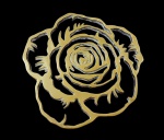 Placa decorativa em bronze. Medindo; 26,5 cm diâmetro.