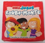 Jogo de Cartas Rouba-Monte Gira Jogos  Infantil  Completo na Caixa brinde colecionável da rede Giraffas (GiraSurpresa)