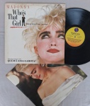 LP MADONNA - WHO'S THAT GIRL C/ ENCARTE // CAPA CONFORME FOTOS // DISCO EM MUITO BOM ESTADO // PODE CONTER RISCOS QUE CAUSAM CHIADOS, RUÍDOS OU PULOS
