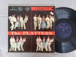 LP THE PLATTERS - VOLUME II // CAPA CONFORME FOTOS // DISCO EM MUITO BOM ESTADO // PODE CONTER RISCOS QUE CAUSAM CHIADOS, RUÍDOS OU PULOS