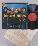 LP ROUPA NOVA - VIDA VIDA C/ ENCARTE // CAPA CONFORME FOTOS // DISCO EM MUITO BOM ESTADO // PODE CONTER RISCOS QUE CAUSAM CHIADOS, RUÍDOS OU PULOS