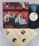 LP TITAS - TELEVISÃO C/ ENCARTE // CAPA CONFORME FOTOS // DISCO EM MUITO BOM ESTADO // PODE CONTER RISCOS QUE CAUSAM CHIADOS, RUÍDOS OU PULOS