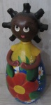 ARTE POPULAR - BONECA DE CERAMICA -21 CM DE ALT