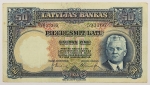 Numismática, LATWIJA. Uma Cédula 50 Latu