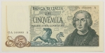 Numismática, ITALIA. Uma Cédula 5000 Lire