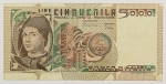 Numismática, ITALIA. Uma Cédula 5000 Lire