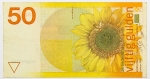 Numismática, HOLANDA. Uma Cédula P-96 50 Gulden 1982