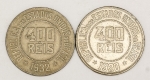 Numismática, BRASIL. Duas Moedas Nacionais Grandes