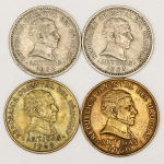 Numismática, URUGUAY. Quatro Moedas Antigas