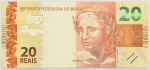 Numismática, Brasil. Cédula de 10 reais, JH005713797, escassa, flor de estampa.