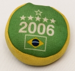 Almofadinha da coleção das Copas do Mundo, Sucrilhos, Kellogg`s 2006, complete sua coleção.