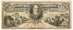 Numismática, Brasil. Cédula de 5 Mil Réis R-032a MBC