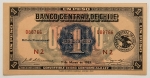 Numismática, Chile. Cédula de 1 Peso P-88b FE