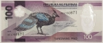 Numismática, Filipinas. Cédula de 100 Piso P-250 MBC+